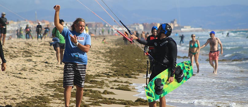 Cours de kitesurf à Tarifa pour 2 personnes